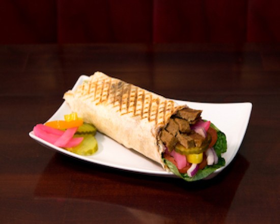 Beef Donair Wrap